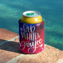 Vermelho Branco Esnobe Engraçado 4 de Julho Festa