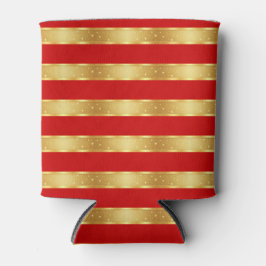 Porta-lata Vermelho e Dourado Starlight