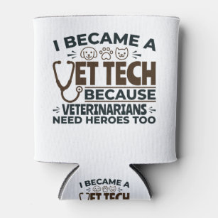 Porta-lata Vet Tech Porque Veterinários Precisam De Heróis Ta