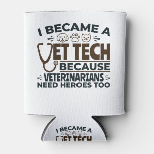 Porta-lata Vet Tech porque veterinários também precisam de 