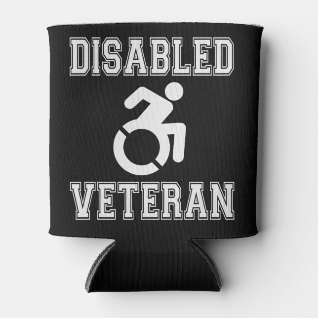 Porta-lata Veterano desativado (Frente)