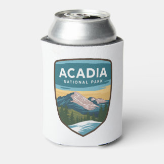 Porta-lata Viagem Crachá do Parque Nacional Acadia