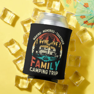 Porta-lata Viagem de Acampamento Familiar Criando Memórias Ju