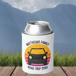 Porta-lata Viagem de Carro na Pausa da Primavera Pôr do Sol P