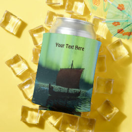 Porta-lata Viagem de navio sob luzes de Norte