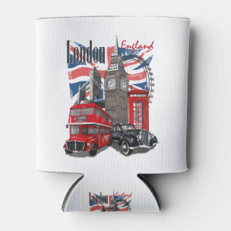 Porta-lata Viagens vintage de Londres