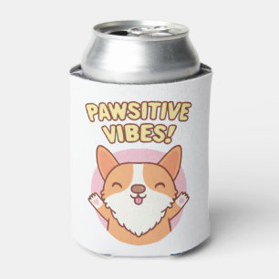 Porta-lata Víblias Pawsitive Pawsitive Paws De Corgi Bonitas