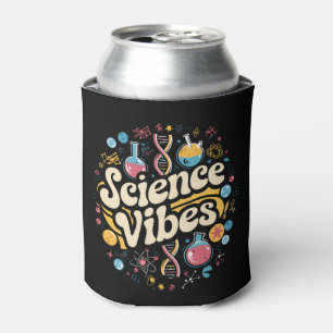 Porta-lata Vibrações Científicas Groovy Primeiro Dia de Volta