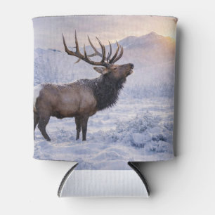 Porta-lata Vida Selvagem de Alces na Neve