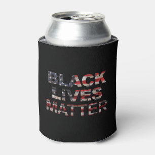 Porta-lata Vidas Negras Importam Bandeira Americana