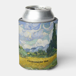 Porta-lata Vincent Van Gogh Campo de trigo com Cyprestes Pers
