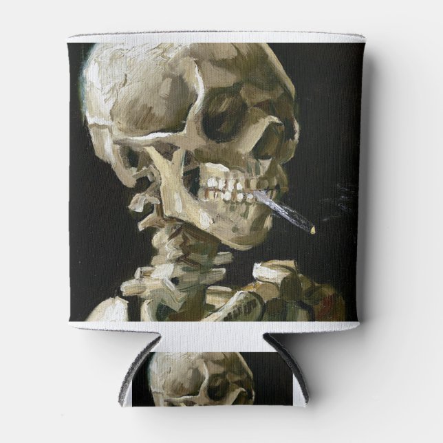 Porta-lata Vincent van Gogh Smoking Skeleton (Frente)