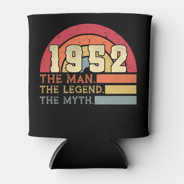 Porta-lata Vintage 1952 Aniversário (Frente)