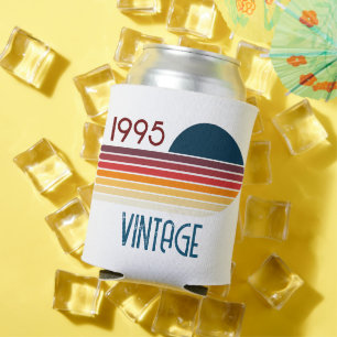 Porta-lata Vintage 1995 - aniversário de 30 anos da faixa ret