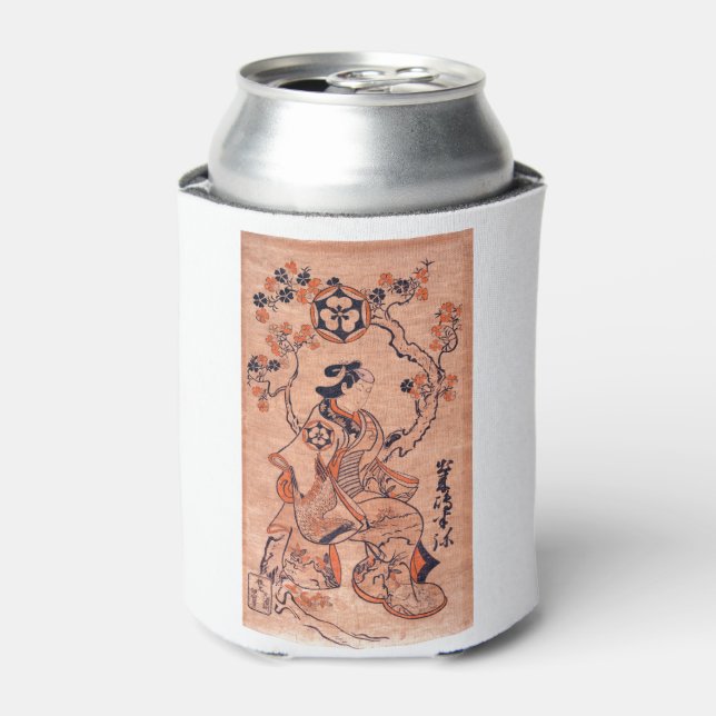 Porta-lata Vintage Desenhando Dekishima Hanya Sentada (Can Front)