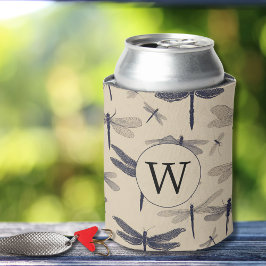 Porta-lata Vintage Dragonfly Monograma