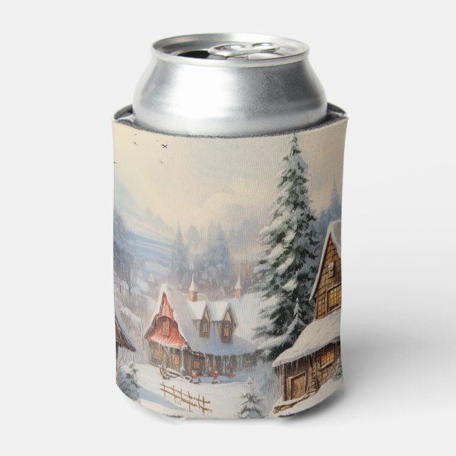 Porta-lata Vintage Felry Christmas (Can Front)