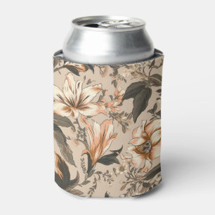 Porta-lata Vintage Floral Patterno Can Cooler