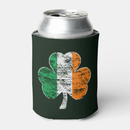 Porta-lata Vintage Ireland Flag Shamrock