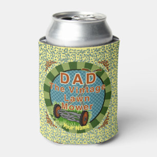 Porta-lata Vintage Lawn Mower Custom Can Cooler