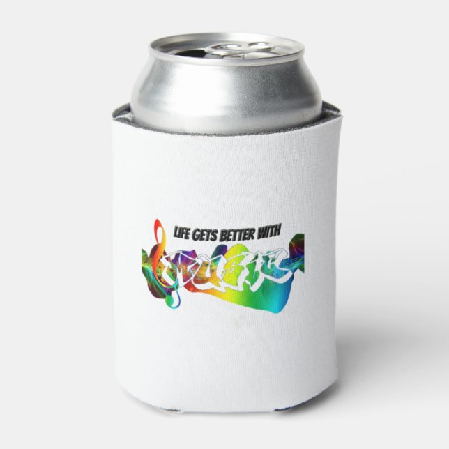 Porta-lata Vintage Legal Music Cooler (Can Front)