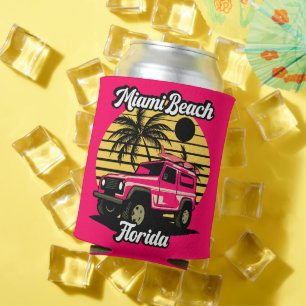 Porta-lata Vintage Miami Beach Flórida