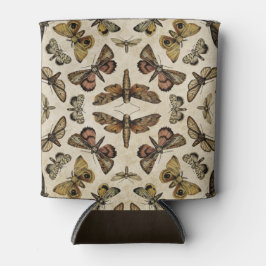 Porta-lata Vintage Moths