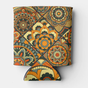Porta-lata Vintage Motifs Islâmicos, decorativo sem soldadura