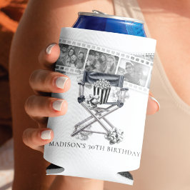 Porta-lata Vintage Movie Party Adult Birthday