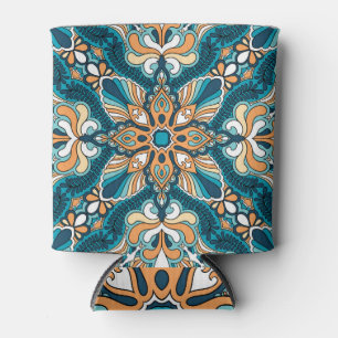 Porta-lata Vintage paisley kerhead: impressão oriental.