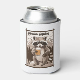 Porta-lata Vintage Raccoon Mountain MisHead Outdoor Vibes