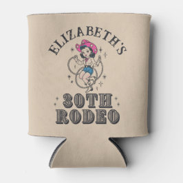 Porta-lata Vintage Retro Cowgirl 30th Birthday Party