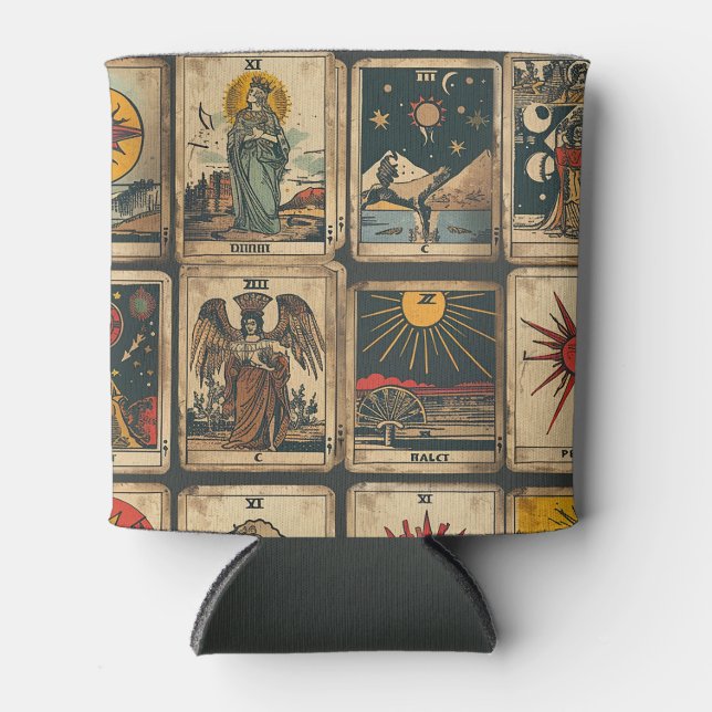Porta-lata Vintage Tarot (Frente)