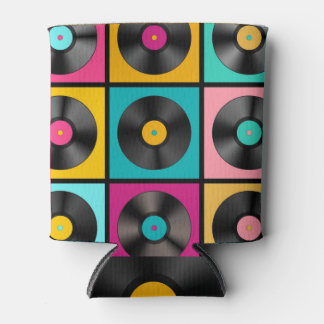 Porta-lata Vintage Vinyl Records - Informações Retroativas