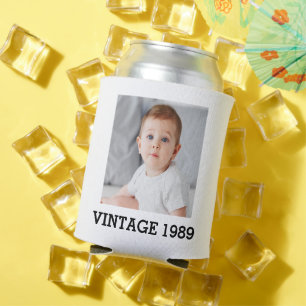 Porta-lata Vintagem Personalizada de Lata Insulada