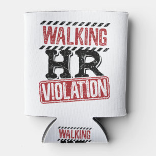 Porta-lata Violação de RH Andando Pesadelos de Recursos Hum