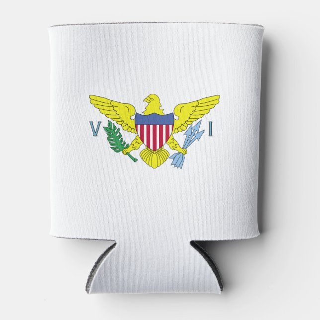 Porta-lata Virgínia Flag Can Cooler (Frente)