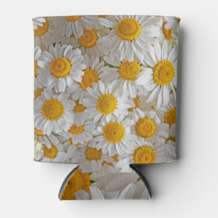 Porta-lata Visitas Brancas: Belo Fundo Floral