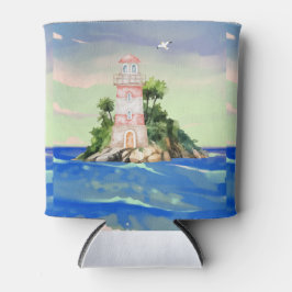 Porta-lata Vista para o oceano