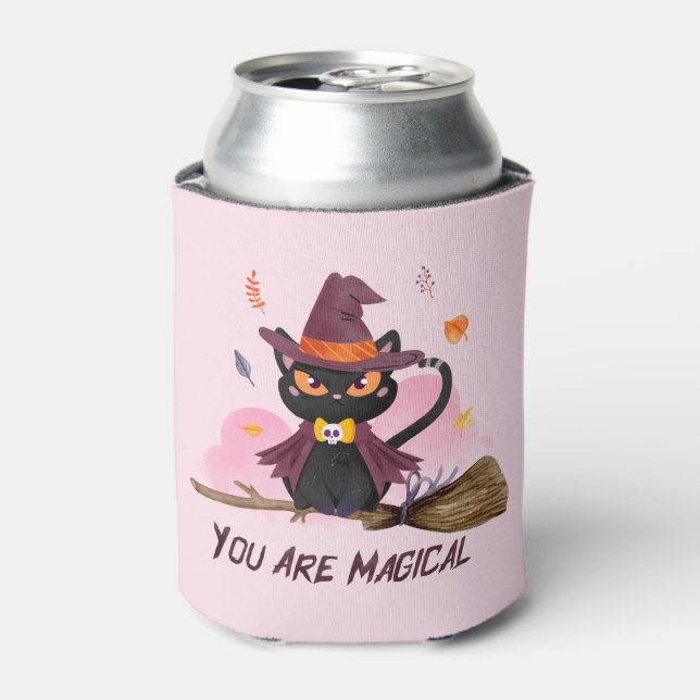 Porta-lata Você É Um Gato De Bruxa Mágica (Can Front)