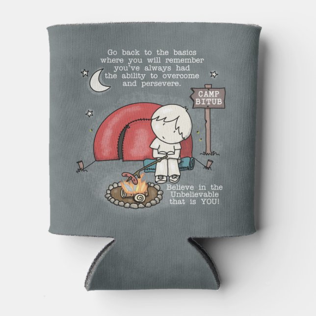 Porta-lata Voltar ao básico (Frente)