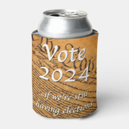 Porta-lata Votar 2024 se ainda tivermos eleições