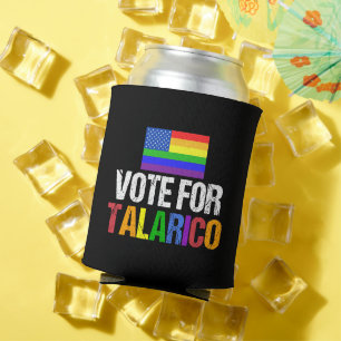 Porta-lata Voto Arco-íris para Talarico Eleição 2026