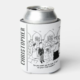 Porta-lata Votos do Casamento - Faço Como Resposta Final