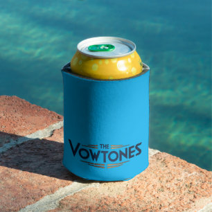 Porta-lata Vowtones - O logotipo pode resfriar