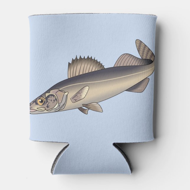 Porta-lata Walleye Fish (Frente)