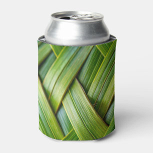 Porta-lata Weave verde fresca de bambu