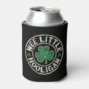 Porta-lata Wee Little Hooligan Shamrock Dia de São Patrício
