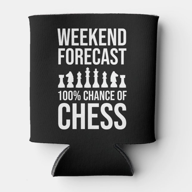 Porta-lata Weekend Forecast - 100% Chance of Chess (Frente)