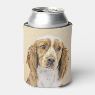 Porta-lata Welsh Springer Spaniel Painting - Arte Original De